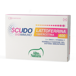 SCUDO Lattoferrina+Quercetina 30 tavolette ALTA NATURA