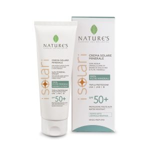 Nature's I Solari Crema Viso Corpo Minerale SPF50+ 100ml