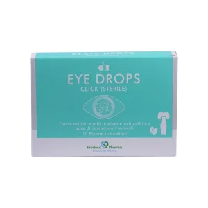 Eye drops gocce oculari 10 pipette richiudibili