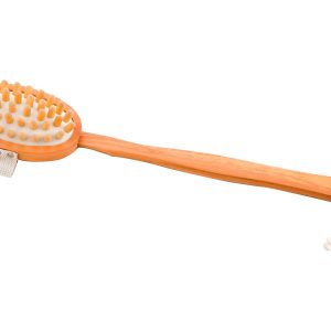 Spazzola da bagno in legno da massaggio
