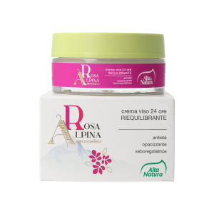 Crema viso 24H RIEQUILIBRANTE ROSA ALPINA 50ml
